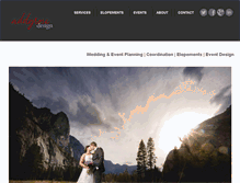 Tablet Screenshot of addyroseweddings.com